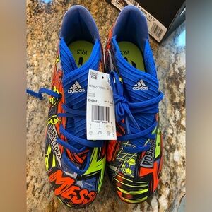 Men’s Adidas 7 1/2 soccer cleats ( Messi) brand new with tags and box